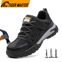 Anti-slip Mining Safety Shoes EU Steel Toe Anti-puncture 