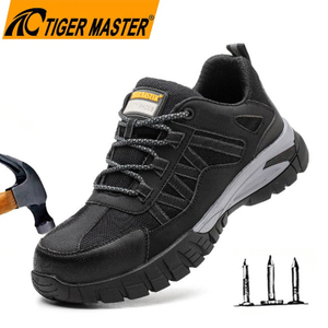 Anti-slip Mining Safety Shoes EU Steel Toe Anti-puncture 