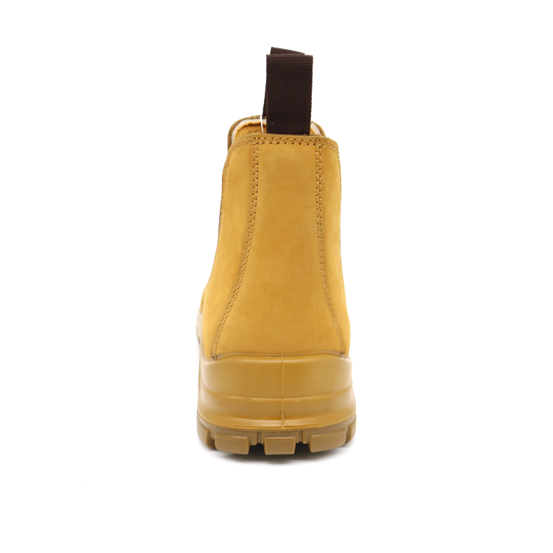 Water Resistant Steel Toe Anti Puncture Safety Shoes Nubuck Leather