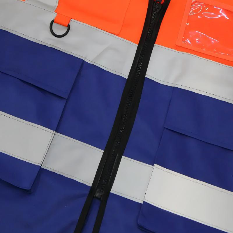 Multiple Pockets Hi-vis Reflective Warning Safety Vest