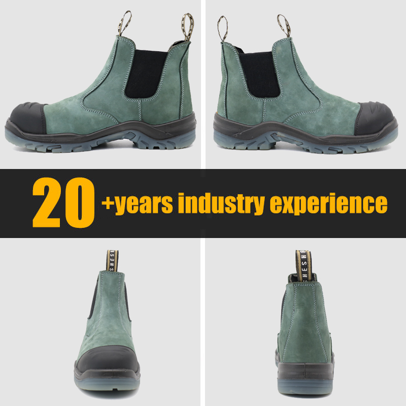 TPU Sole Chelsea Safety Boots with Steel Toe