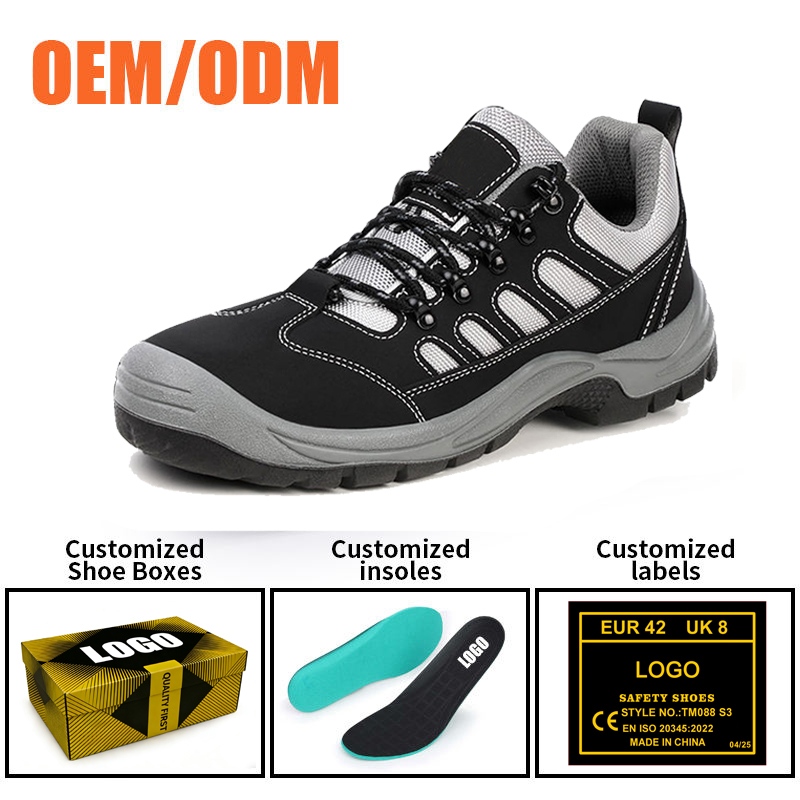 Steel Toe Anti-puncture Men Work Shoes for Construction