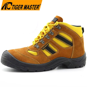 Steel Toe Puncture-proof Cheap Suede Safety Shoes for Men