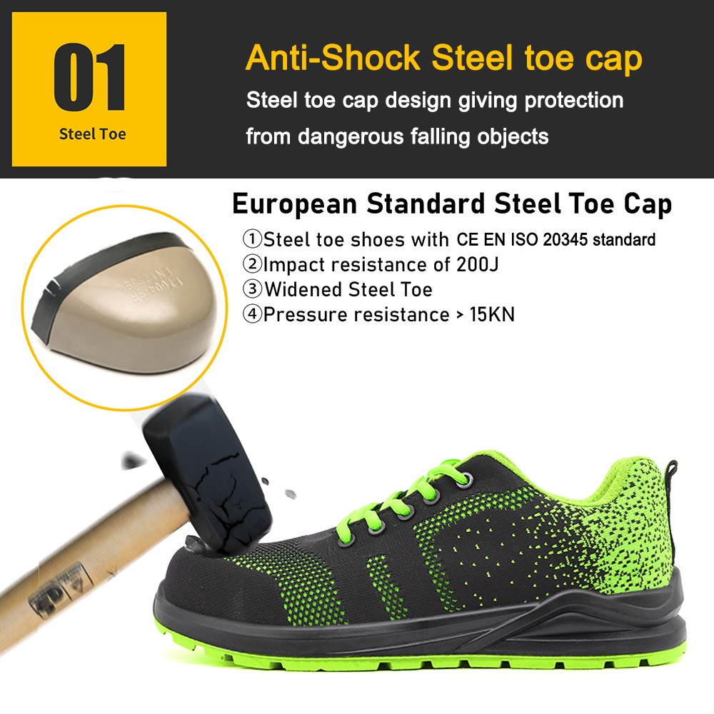 Steel Toe Anti Puncture Sport Safety Shoes Cheap