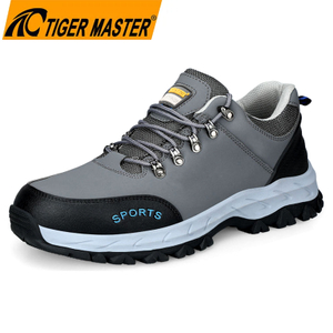 Anti-slip Steel Toe Safety Work Shoes Rubber Sole