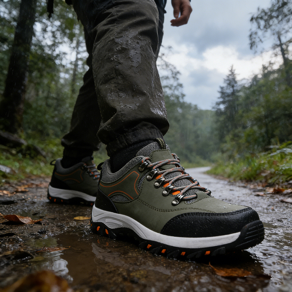 Steel Toe Anti-puncture Hiking Safety Shoes Slip Resistant