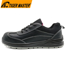 Steel Toe Anti Puncture Women's Safety Shoes Leather for Construction