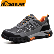 Tiger Master Steel Toe Men's Sport Safety Shoes Rubber Sole