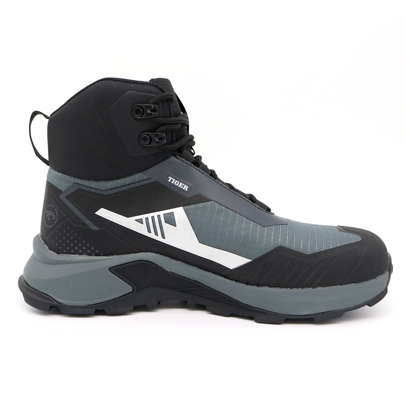 Fashionable Hiking Safety Shoes with Fiberglass Toe