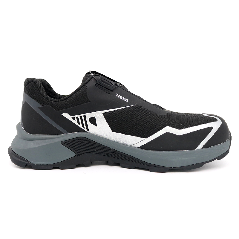 Twist Lock Stylish Work Safety Shoes with Fiberglass Toe