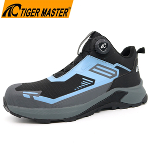 Twist Lock Hiking Sport Safety Shoes for Men
