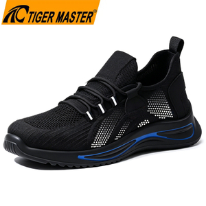 Breathable Fashion Sports Safety Shoes with Steel Toe