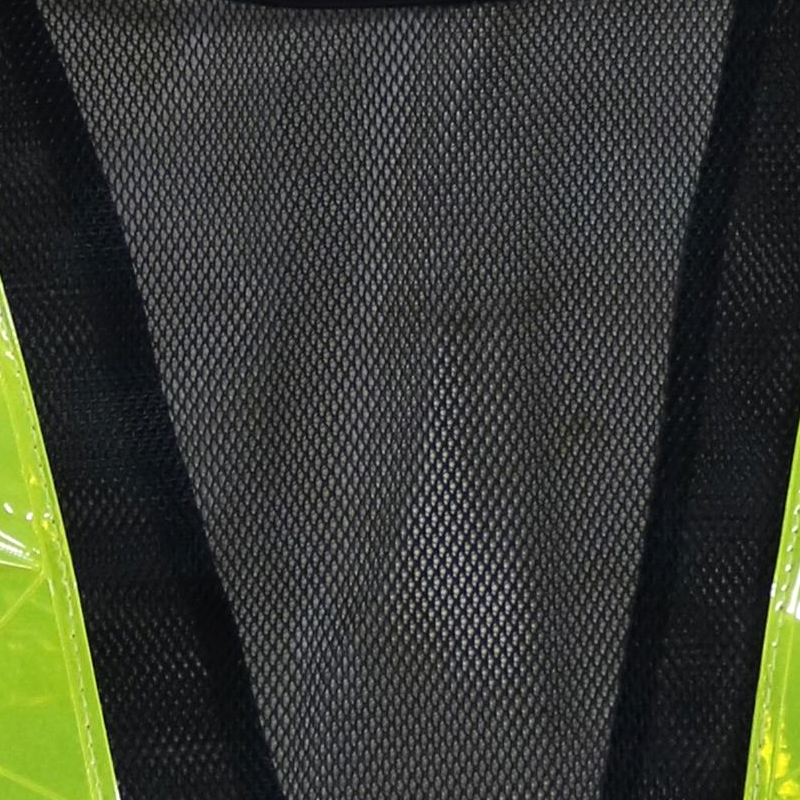 Black Mesh Netting Hi-vis PVC Reflective Safety Vest