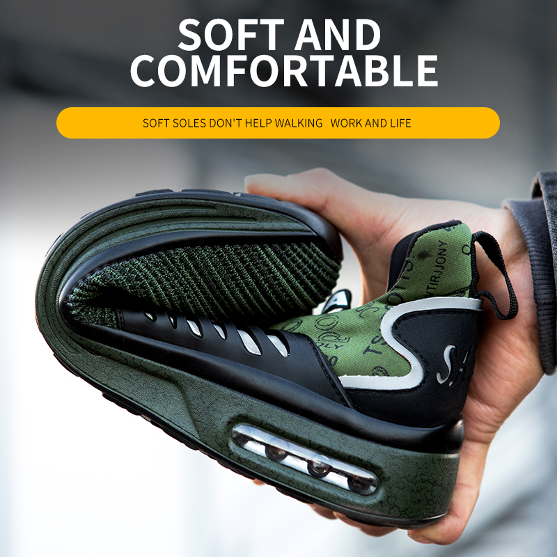Comfortable Sport Safety Shoes with Steel Toe