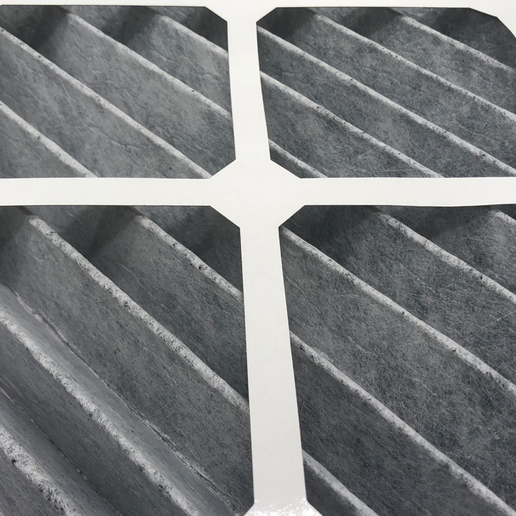 Filtros de aire plisados ​​de algodón de carbono 20x15x1 MERV 8 personalizados