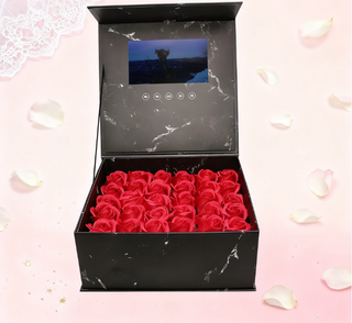 Hot Sale Wholesale 7 Inch LCD Screen Light Control Printing Video Package Box for Wedding And Christmas Day With Custom Logo