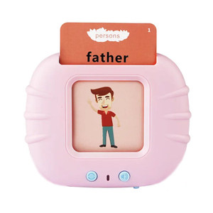 2025 New Trend Custom Print Pocket Speech Preschool Learning Resource Electronic Interactive Toys French German Russia for Kids