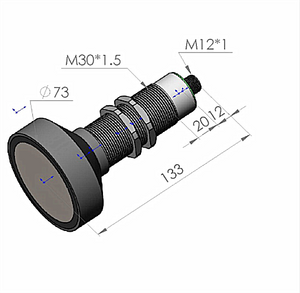 Módulo Sensor distrance de largo alcance ultrasónico para la medición de distancias