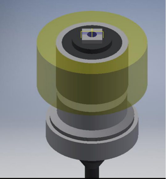 Hidrofone de vetor de instala&ccedil;&atilde;o fixa