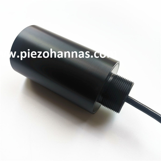 Transductor de caudalímetro ultrasónico polarizado horizontalmente 30kHz para sensor de caudalímetro ultrasónico