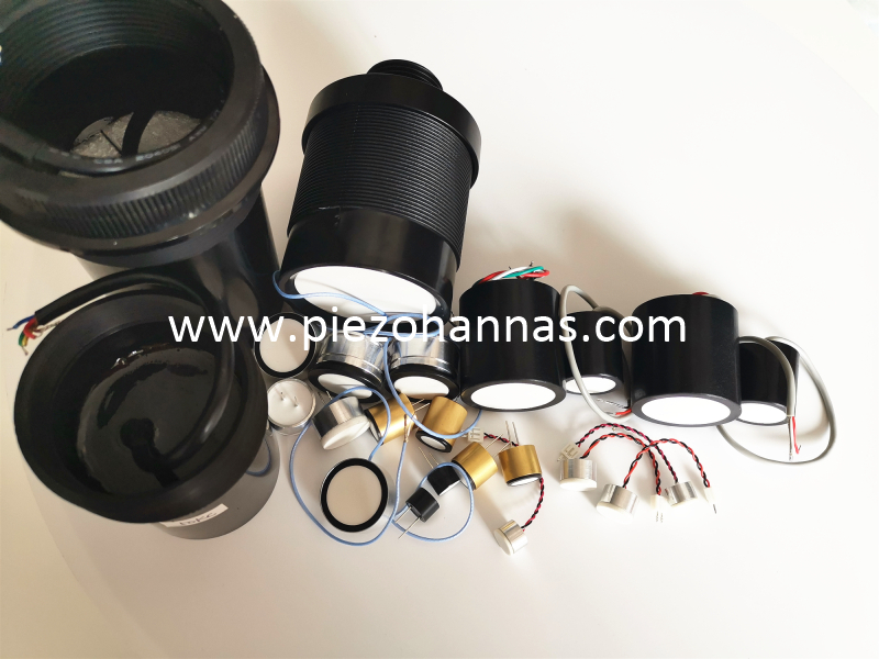 Transdutor piezoel&eacute;trico de sonda ultrass&ocirc;nica de 80kHz para medi&ccedil;&atilde;o de dist&acirc;ncia