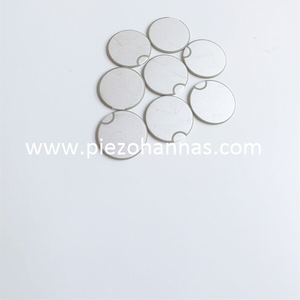 Cristal de disco cerâmico Pzt5a Piezo para dispositivos médicos implantáveis