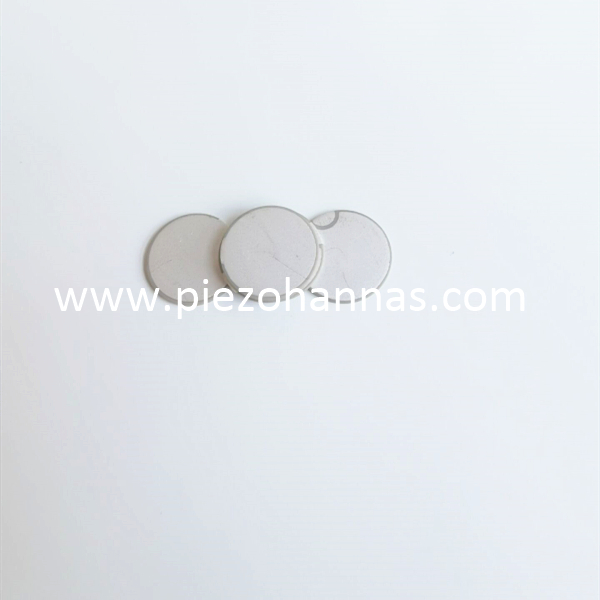 Elemento piezocerámico de cerámica piezoeléctrica Pzt para sensores de nivel ultrasónicos