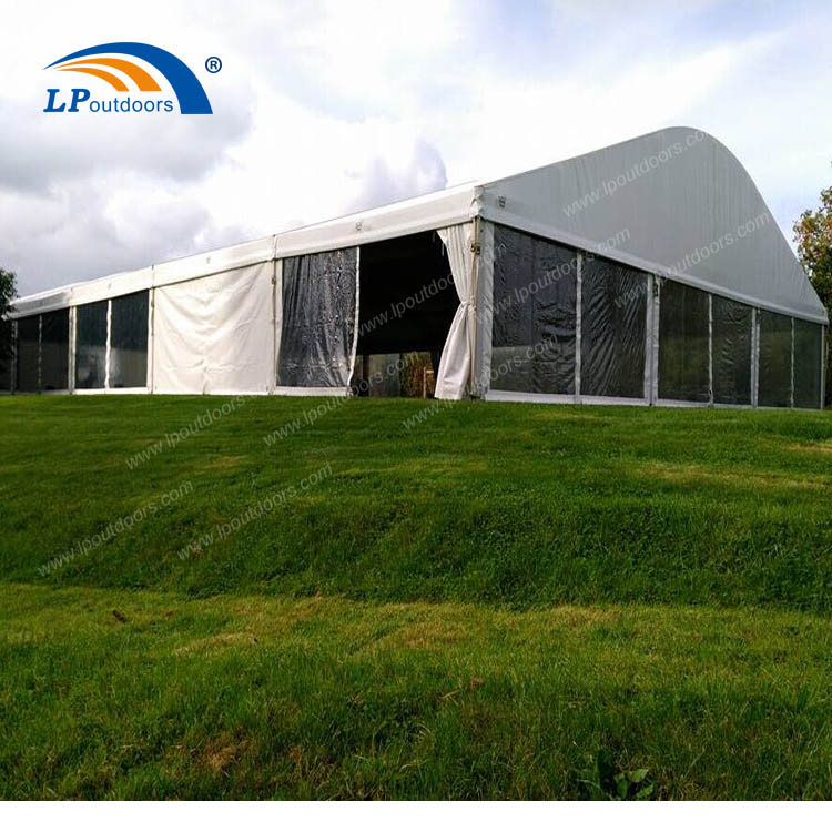 Высококачественная белая и прозрачная палатка Arcum для кулинарного фестиваля