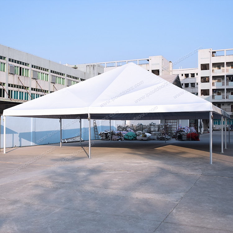 40x60' LP 户外铝制 keder 框架经典结构帐篷，适合 200 人聚会活动