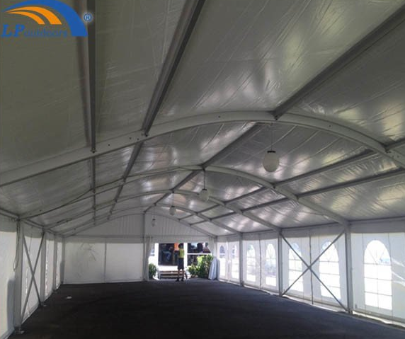 Carpa para fiestas y eventos con carpa con arco de gran amplitud y claridad