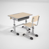Factory Supplier School Classroom Furniture Set Study Table and Desk Chair for Students Furniture