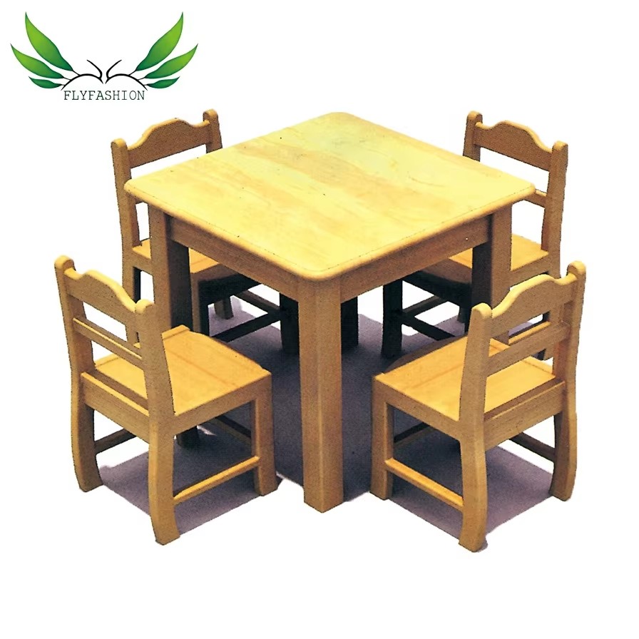 High Quality School Furniture Children's Round Table and Chair School Set Kid Furniture Pre School Furniture
