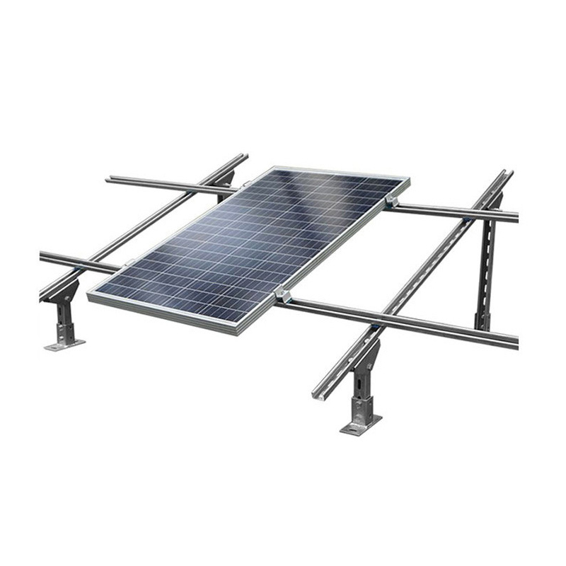  Sistema de montaje solar paneles fotovoltaicos solares de vidrio doble 160W