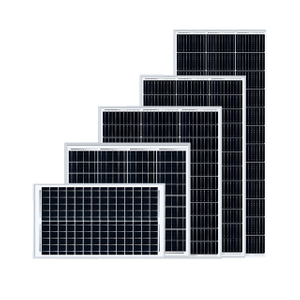 Panel de carga solar 40-180W Panel fotovoltaico de un solo panel fotovoltaico Generación de energía 6V18V100W Panel solar