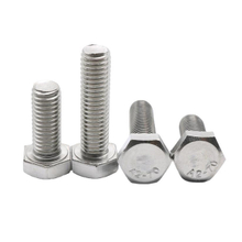 904L (UNS N0804 ، DIN1.4539) Thread Full M10 Bolt Hex Hex Hex