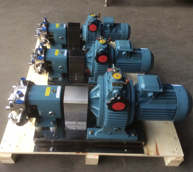 Санитарный бесступенчатый лопастной насос ротора вариатора из нержавеющей стали