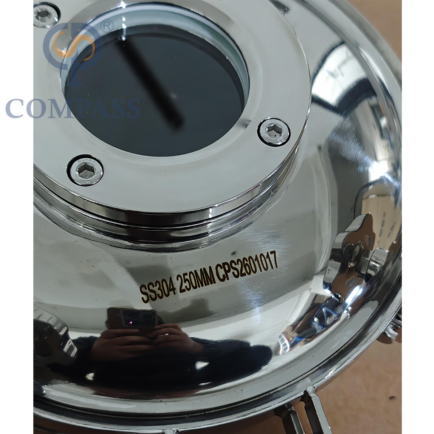 Популярная распродажа, 250 мм, гигиеническая нержавеющая сталь SS304, гигиенические наружные круглые люки для бака под давлением со смотровым стеклом и силиконовым уплотнением