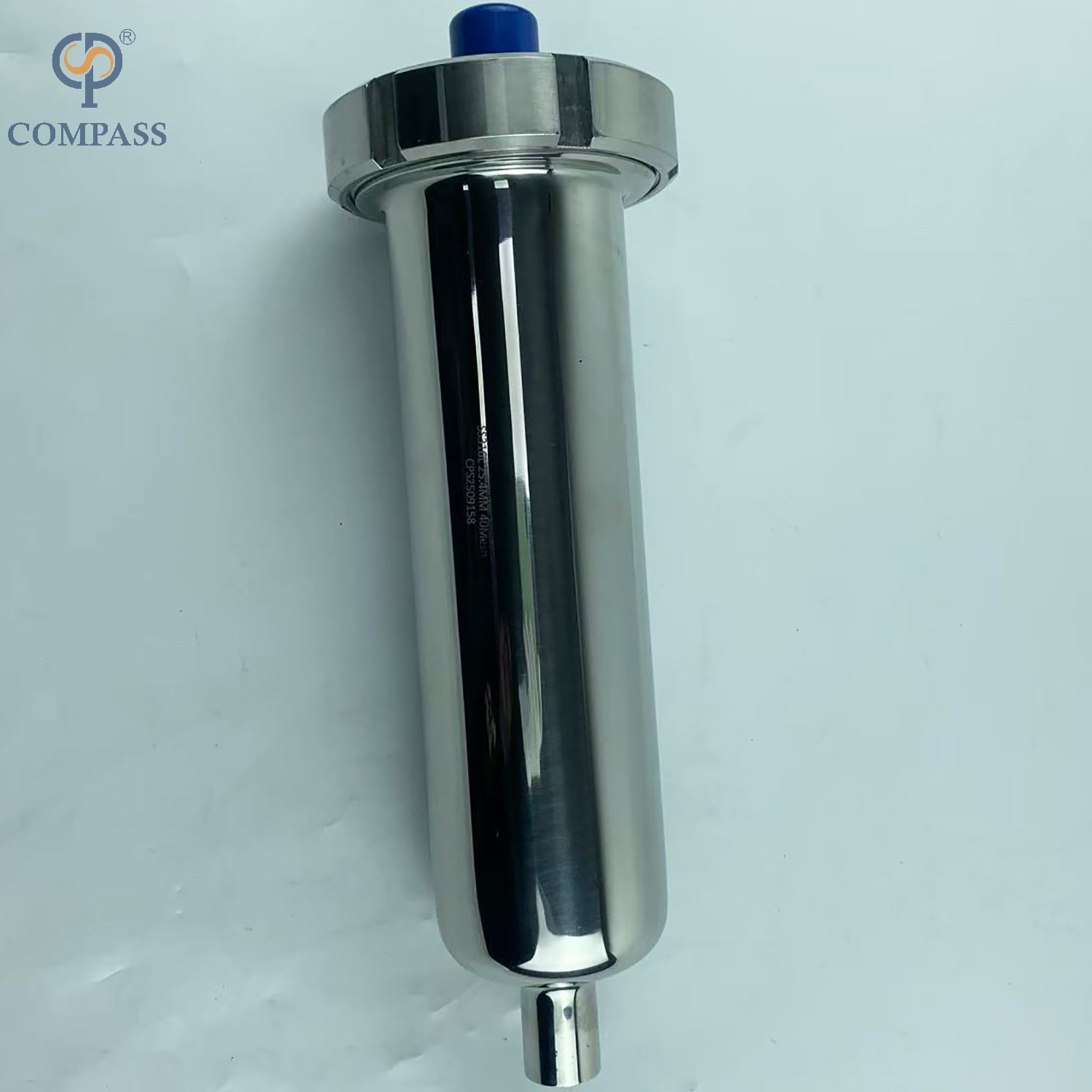 SS316L ПИЩЕВОЙ САНИТАРНО-ГИГИЕНИЧЕСКИЙ НЕРЖАВЕЮЩИЙ СТАЛЬ САНИТАРНЫЙ СВАРНОЙ ПРЯМОЙ ФИЛЬТР