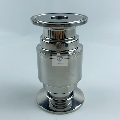 Снижение давления, 1-дюймовый SS316L Tri, зажимной концевой пароотделитель