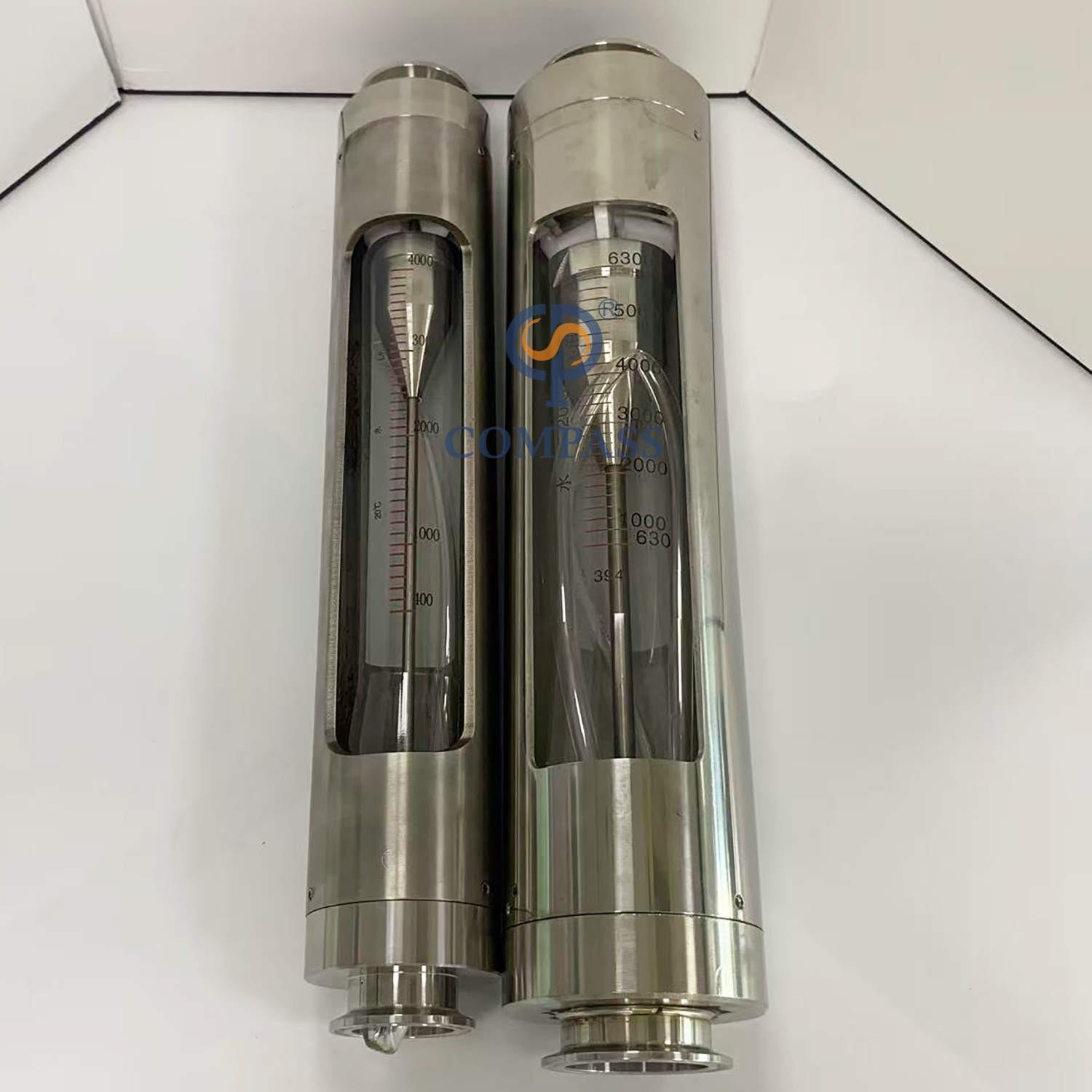 LZB-K30 SS304 Феррула TC64MM 6000 л/ч 2-дюймовый стеклянный роторный расходомер для воды