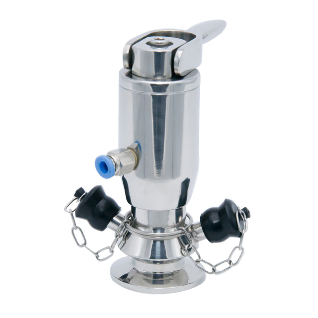 SGQK MODEL TC вручную и пневматическая пищевая клапана Tri Clamping Claping