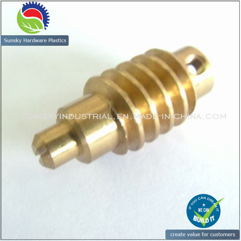 High Precision Micro/Mini Worm Gear, DC/AC Brass Worm Gear