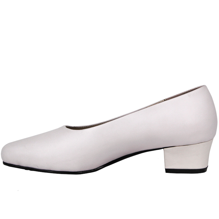 Zapatos oficina mujer moda blanco 1114