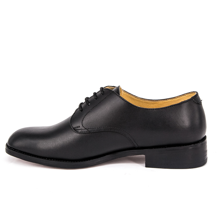 Zapatos de oficina impermeables de piel negra para hombre 1211