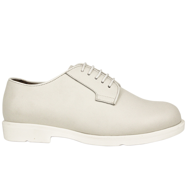 Milforce Zapatos de oficina militares tipo oxford blanco marino 1212