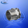 NPT Male Female Hexagon Clamped Adapter Stainless Steel