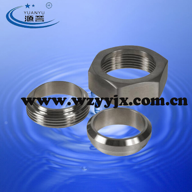 Bevel Seat Union Set - Sanitary Stainless Steel