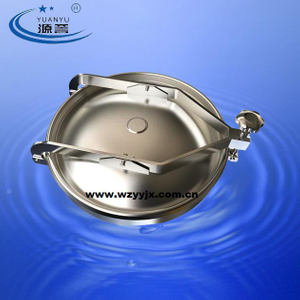 Stainless Steel Manway Witch Double Arms