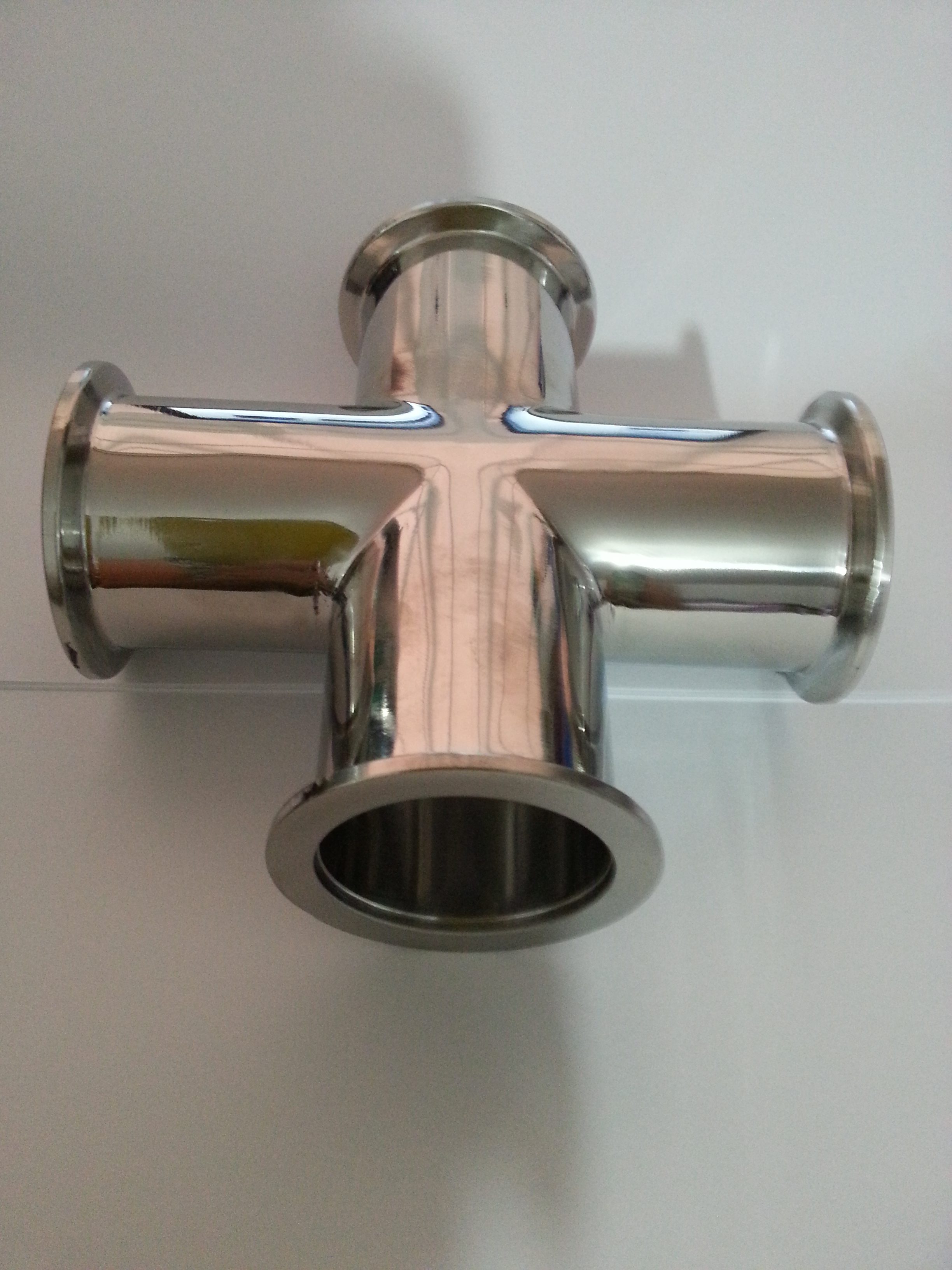 Stainless Steel Vacuum Cross 1