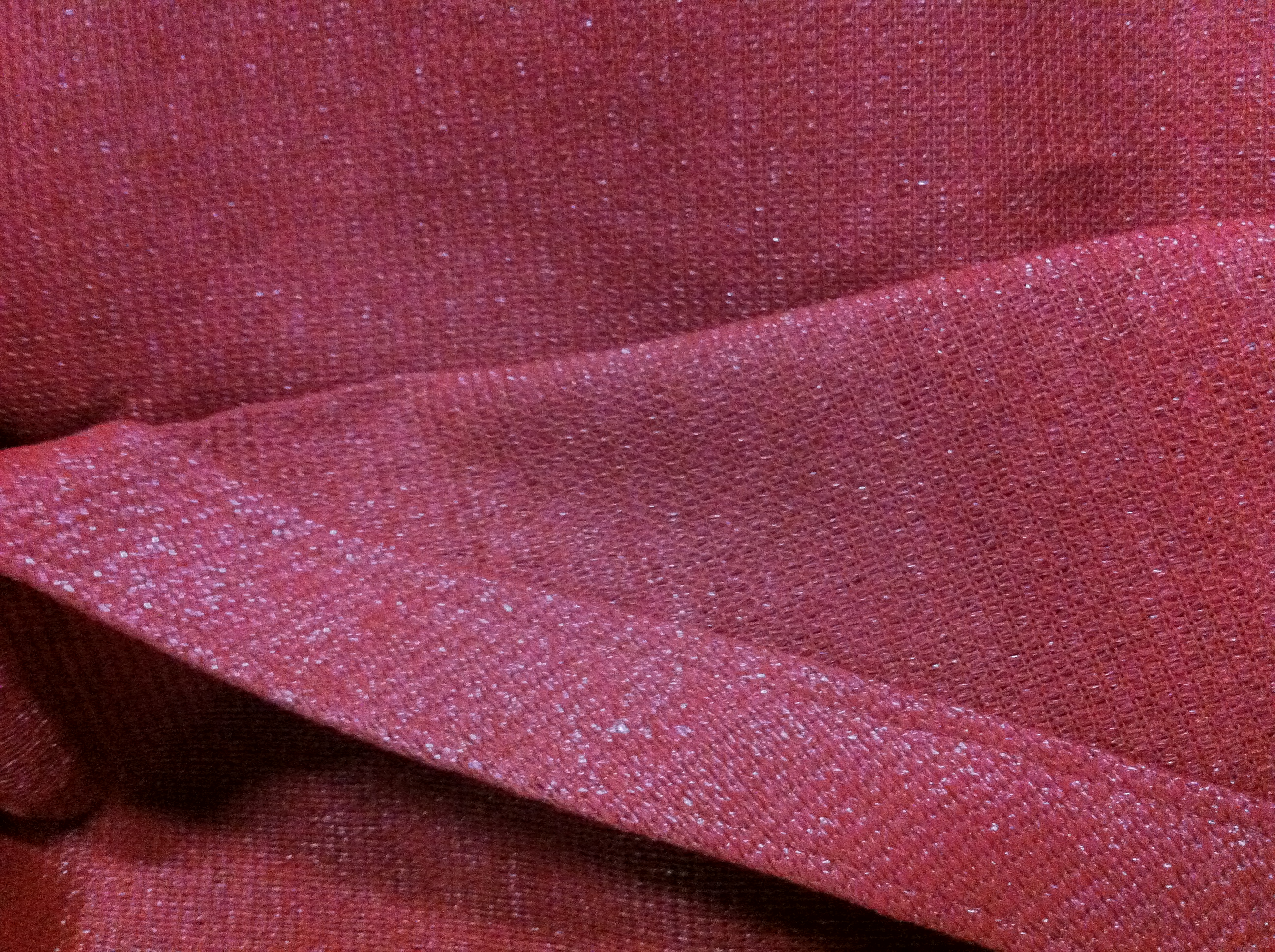 HDPE Material Triangle Outdoor Garden Red Shade Velas